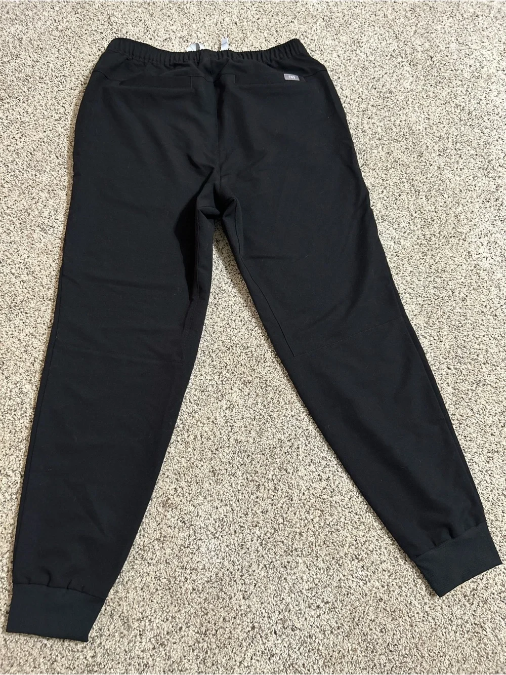 Figs Technical Collection Mens Tansen Jogger Scrub Black Pants Sz Sm NWT